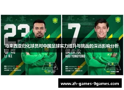 马来西亚归化球员对中国足球实力提升与挑战的深远影响分析